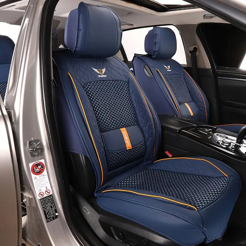 Kit Novren – Capas de Couro Universal + Tapetes e Capa de Volante Grátis