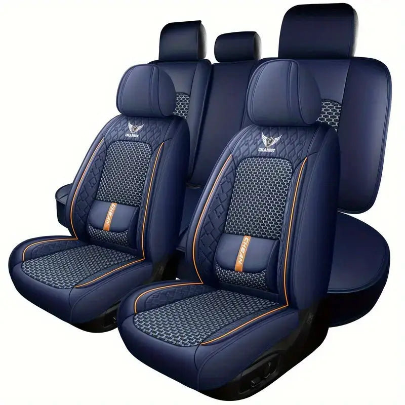 Kit Novren – Capas de Couro Universal + Tapetes e Capa de Volante Grátis