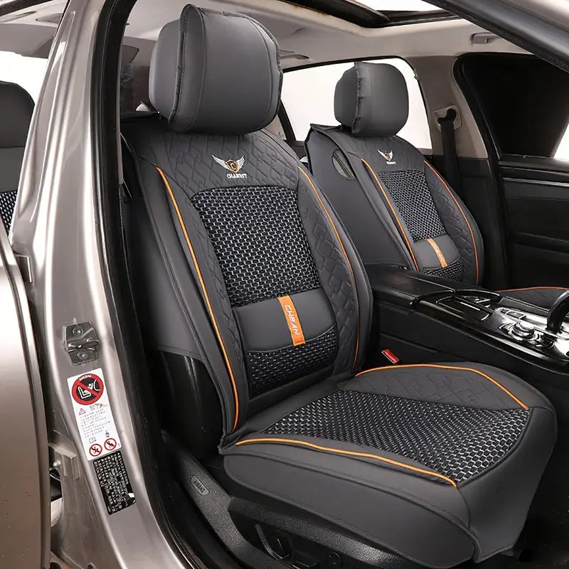 Kit Novren – Capas de Couro Universal + Tapetes e Capa de Volante Grátis