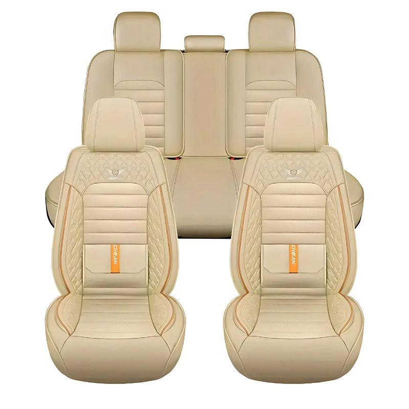 Kit Novren – Capas de Couro Universal + Tapetes e Capa de Volante Grátis