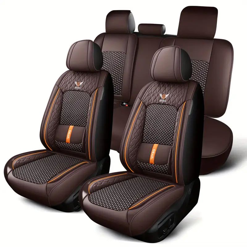 Kit Novren – Capas de Couro Universal + Tapetes e Capa de Volante Grátis